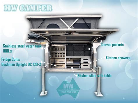 Dual Cab Camper Mw Manufacturing Sa