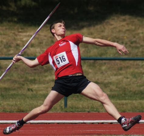 Beginners Track And Field Learning The Javelin Throw All The Sports