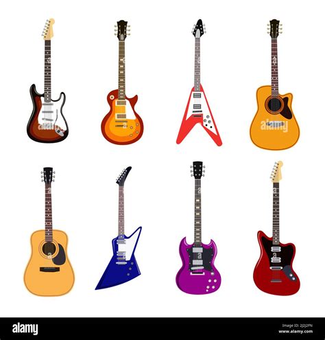 Guitars Stock Vector Images Alamy