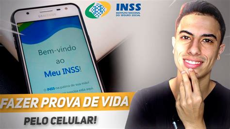 Como Fazer A Prova De Vida Do Inss Pelo Celular Youtube