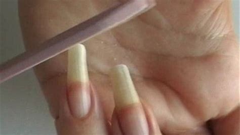 Long Nail Filing Lady Diamonds Fetish Corner Clips4sale