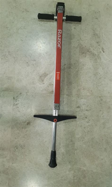 Razor Bogo Pogo Stick Red Sports Equipment Other Sports Equipment And