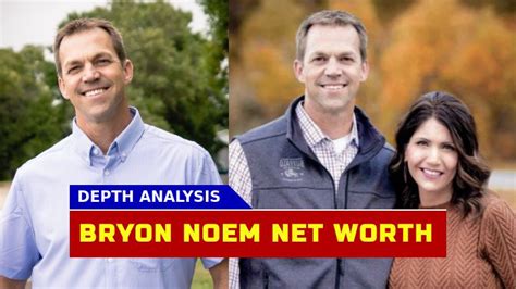 Bryon Noem Net Worth How Much is South Dakota First Gentleman Worth in 2023?