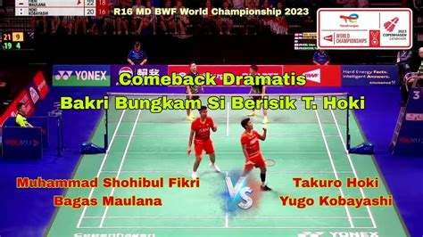 Badminton Today Bagas Fikri Vs Hoki Kobayashi Comeback Dramatis