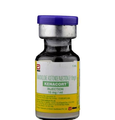 Kenacort 10mg Injection 1ml, 0.1%, Packaging Size: 80 gm at Rs 150/vial ...