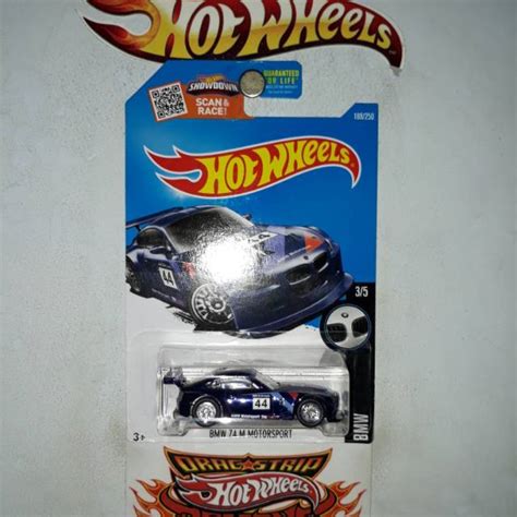 Jual Hot Wheels THS BMW Z M Motosport Treasure Hunts Super Ban Karet Us Card Shopee Indonesia