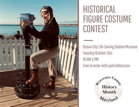 Historical Figure Costume Contest — Ocean City Museum Society