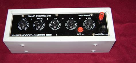 Decade Resistance Box 10 Ohms To 100k Ohms Hi Q Test Equipment