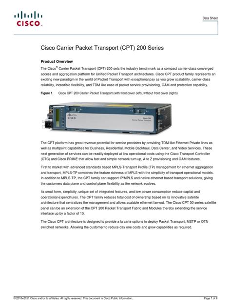 Data Sheet C78 633747 Pdf Computer Network Multiprotocol Label