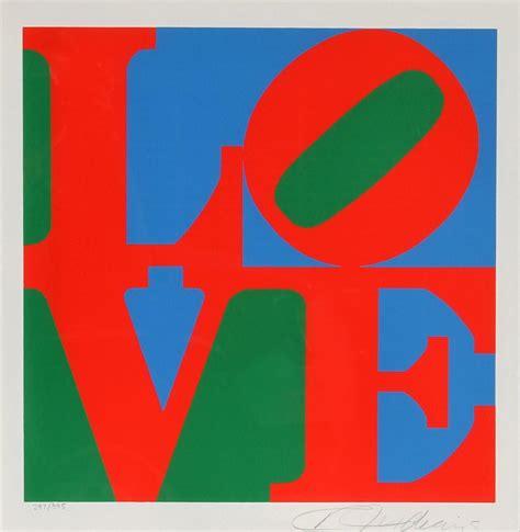 Robert Indiana The American Dream Love For Sale At 1stdibs