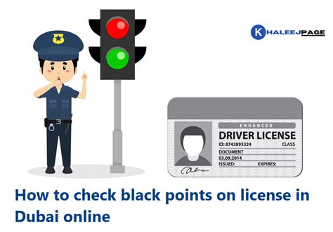 How To Check Black Points On License In Dubai Online Khaleejpage