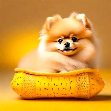 premium ai image  cute dog cartoon character ai generated