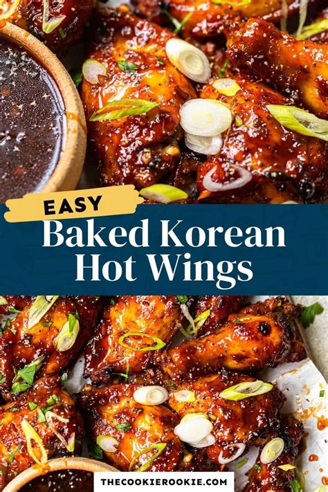 Baked Korean Hot Wings Gochujang Wings Recipe The Cookie Rookie®