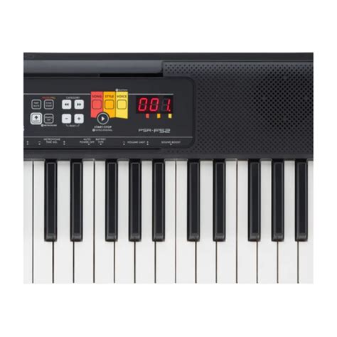 Yamaha PSR F52 Teclado electrónico en Perú Latin Music