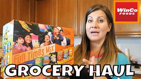 WINCO GROCERY HAUL 200 BUDGET PHILLIPS FamBam Hauls YouTube