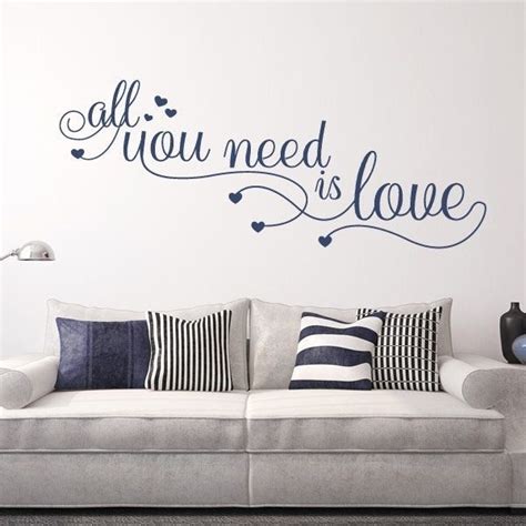 All You Need Is Love Stickers Muraux