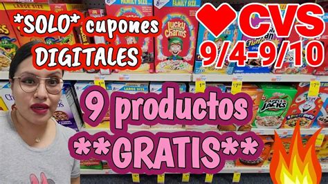 9 Productos GRATIS Y SOLO CUPONES DIGITALES En CVS YouTube