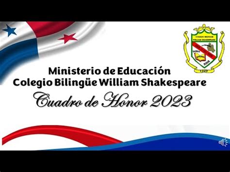 Cuadro De Honor C B William Shakespeare Youtube