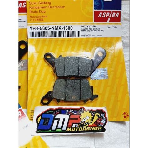 ASPIRA FRINT BRAKE PAD FOR NMAX AEROX MIO I 125 SOUL I 125 Lazada PH