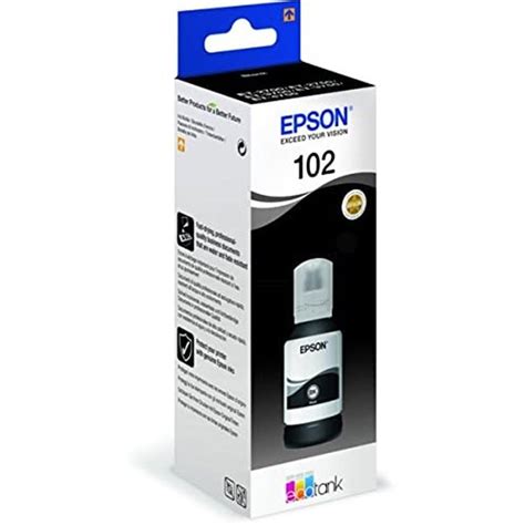 Epson 102 Noire Bouteille D Encre EcoTank Cartouche D Encre Rue