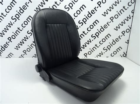 Sitze St Ck Leder Schwarz Fiat Spider Spider Point