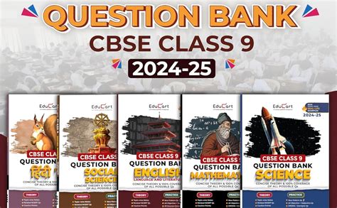 Educart Cbse Class 9 Question Bank Science Maths Social Science English And Hindi B 2024 25