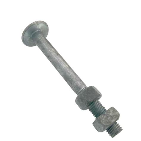 Astm A394 Steel Transmission Tower Bolts Step Bolts With Square Nuts