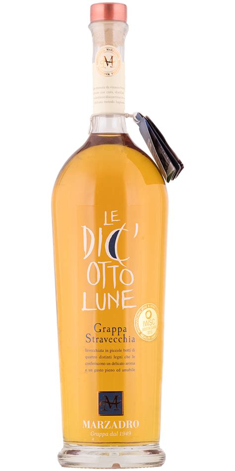 Distilleria Marzadro Grappa Le Diciotto Lune 150 Cl Edelrausch De