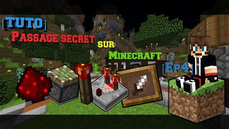 [tuto]passage Secret Facile Dans Minecraft Version 1 8 [ep4] Youtube