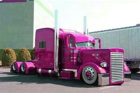 Pink Peterbilt