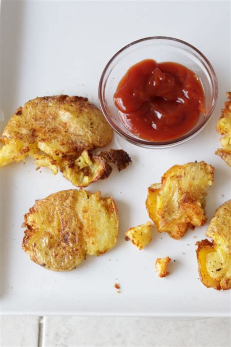 Air Fryer Smashed Potatoes In The Kitchen With Matt