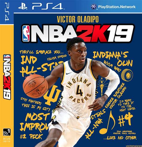 Custom NBA 2k19 Cover for Oladipo : NBA2k