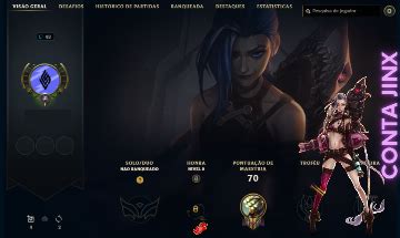 Conta Unranked Lol Sem Risco De Ban League Of Legends Contas Ggmax