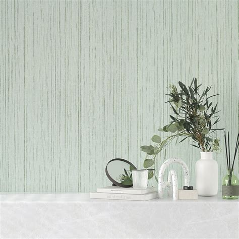 Veelike Light Green Grasscloth Wallpaper Veelike