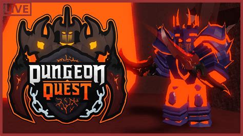 🔥dungeon Quest Volcanic Chambers New Dungeon Update🔥 🔴roblox Live🔴