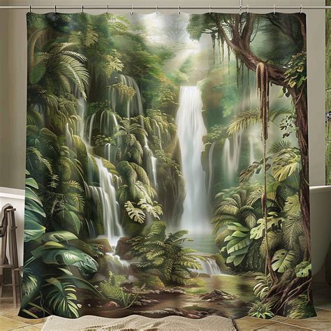 Transform Your Bathroom Into A Lush Rainforest Oasis With Our