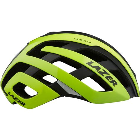 Kask Rowerowy Szosowy Lazer Century Mips Ats Led Flash Yellow