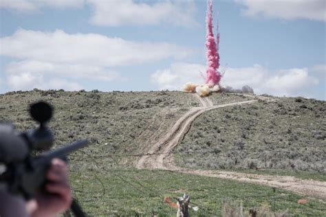 Gender Reveal With Tannerite PurColour