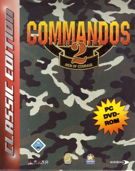 Commandos Men Of Courage Cover Or Packaging Material Mobygames