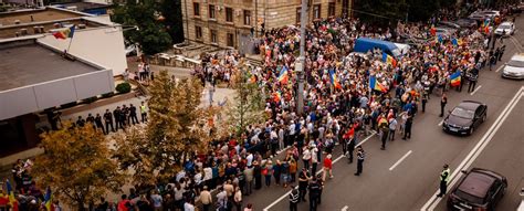 FOTO Protestul Partidului ȘOR s a mutat de la Președinție la CNA