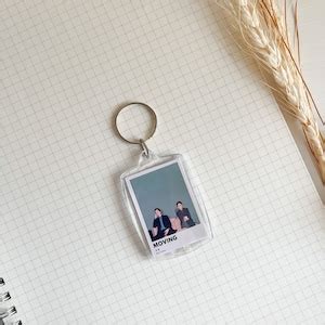 Moving Keychain Kdrama Korean Fanart Art Acrylic Etsy