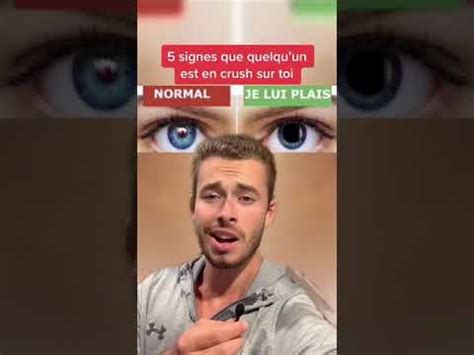 5 Signes Que Quelquun Est En Crush Sur Toi Shorts YouTube