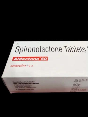 Aldactone Spironolactone Tablets IP 50 Mg RPG Life Sciences