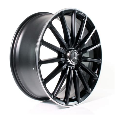 Amg 63 22 Inch Gls X167 Rims Multi Spoke Black A16740183008400 7x71