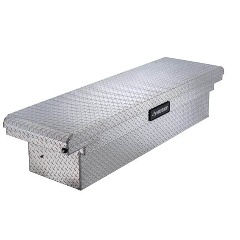 Husky 7136 In Diamond Plate Aluminum Full Size Crossbed Truck Tool