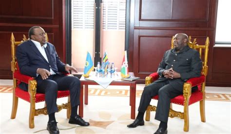 Uhuru Ndayishimiye Root For ‘comprehensive Solution For Dr Congo