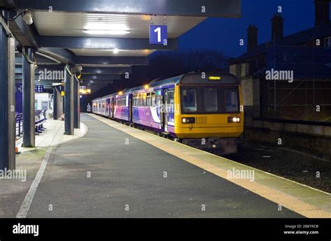 Northern Rail Class 142 Pacer Train Class 150 Sprinter At Blackburn