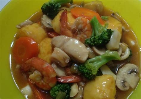 Resep Sapo Tahu Seafood Oleh Benita Sibarani Cookpad