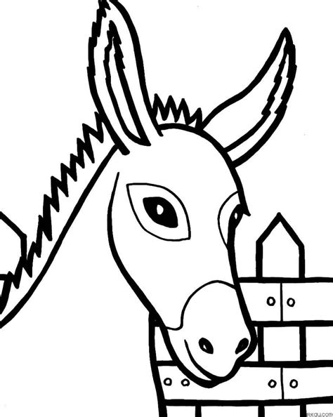 Dora Explorer Donkey Coloring Page Turkau The Best Porn Website