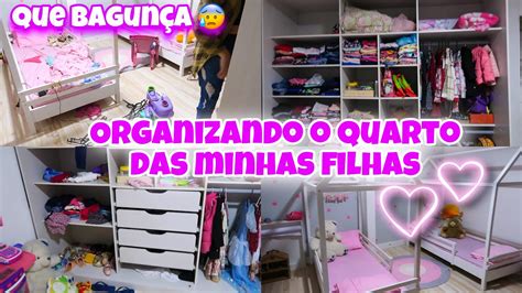 Faxina No Quarto Das Meninas Ficou Tudo Limpinho Youtube